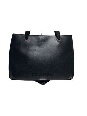 Chanel No. 5 Caviar Leather Tote Bag